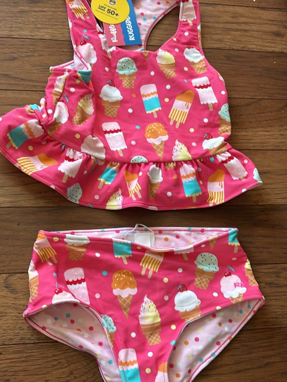 Rufflebutts “Sweet Scoops” Bathing Suit
